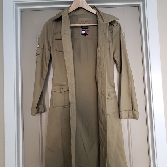 Vintage 90s Tommy Hilfiger Trench Coat - Picture 4 of 6